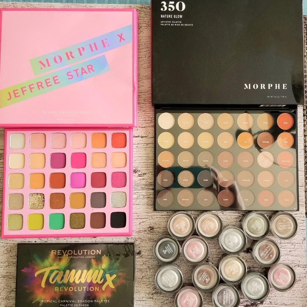 Makeup Lot of Jeffree Star X Morphe and many more